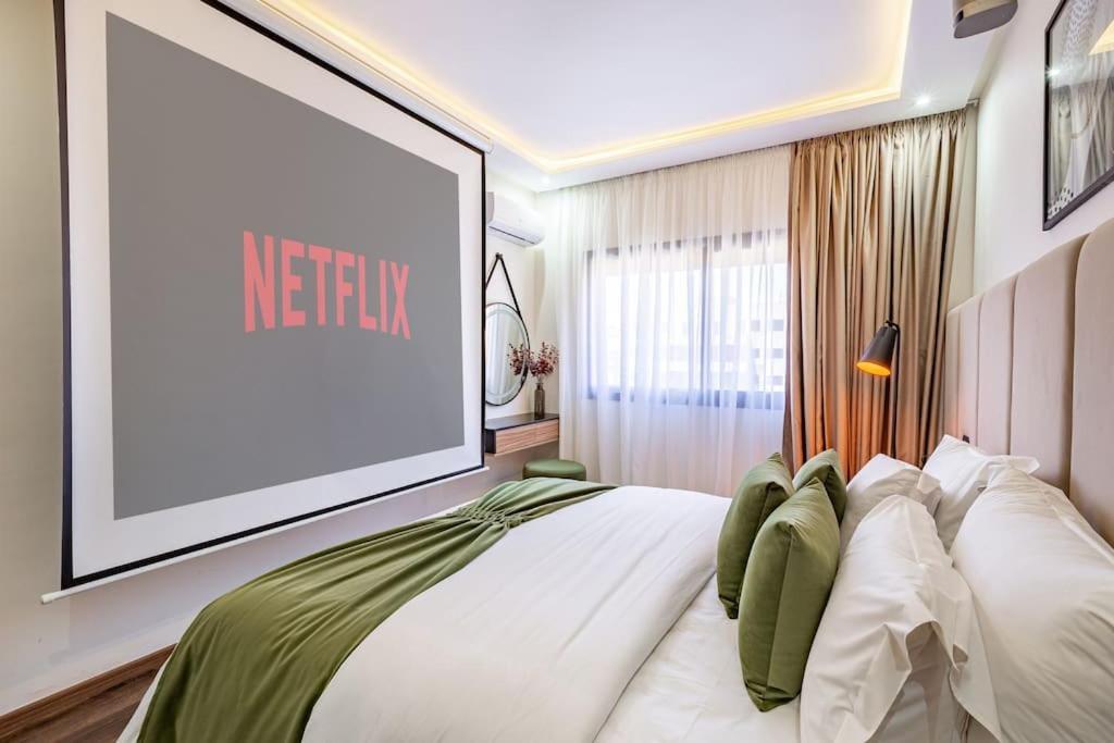 Appartement Luxury Gueliz, Cinema Bedroom Experience Marrakesh